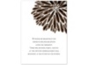 Burst of Color - Chocolate - Reception Card