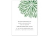 Burst of Color - Clover - Reception Card