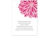 Burst of Color - Watermelon - Reception Card