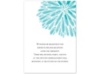 Burst of Color - Pool - Reception Card