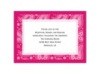 Perfect Paisley - Watermelon - Reception Card
