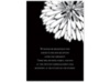Burst of Love - Black - Reception Card