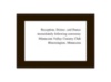 Park Avenue - Chocolate Reception Card