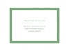 Photo Simplicity - Clover - Reception Card