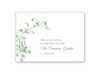 Fancy Flourish Photo - Peridot - Reception Card