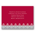Damask Band Photo - Apple - Reception Card