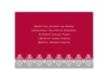 Damask Band Photo - Apple - Reception Card