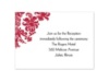 Decorative Damask - Apple - Reception Card