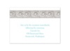 Everlasting - Chocolate - Reception Card