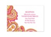 Romantic Paisley - Reception Card