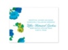 Floral Malibu - Reception Card