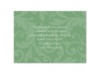 Treasured Jewels Pattern - Clover - Reception Card