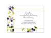 Flirty - Wisteria - Reception Card