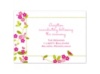 Flirty - Watermelon - Reception Card