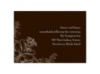 Tapestry - Chocolate  - Reception Card