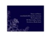Tapestry -  Lapis  - Reception Card