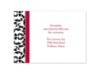 Embrace - Reception Card