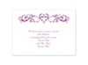 Imperial Filigree Heart - Reception Card