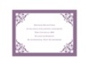 Imperial Contour Border - Reception Card