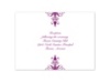 Imperial Ornamental Band - Reception Card