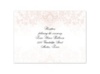 Blush Rhapsody - Reception Card