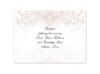 Champagne Rhapsody - Reception Card