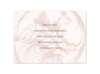 Blush Legacy - Reception Card