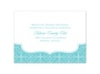 Deluxe - Reception Card