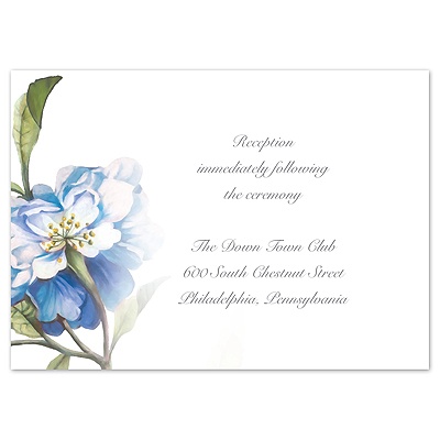 Brittany Roses - Horizon -  Reception Card