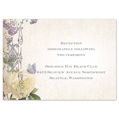 Essence of Summer - Reception Card