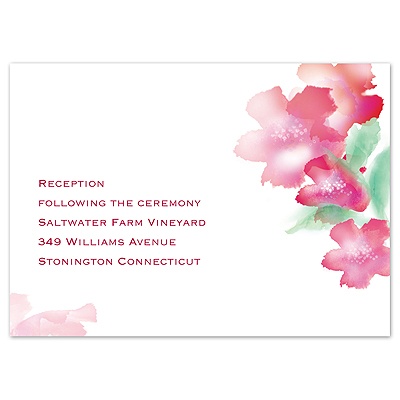 Desire - Apple - Reception Card