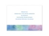 Treasured Jewels- Cool Rainbow - Reception Card