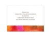 Treasured Jewels- Warm Rainbow - Reception Card