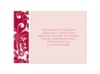 Forever Color - Apple - Reception Card