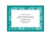 Perfect Paisley - Jade - Reception Card