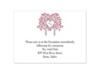 Naturally Love - Apple - Reception Card
