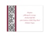 Together Forever - Reception Card