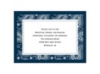 Perfect Paisley - Peacock - Reception Card