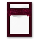 Estate Cabernet & Bright White - DIY Invitation Kit