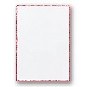 Deckle Edge Collection - Apple - DIY Invitation Kit