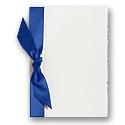 Love Knot - Bright White Deckle - DIY Invitation Kit