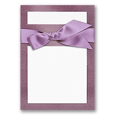 Treasured Gems - Amethyst & Bright White - DIY Invitation Kit