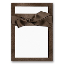 Treasured Gems - Tiger's Eye & Ecru - DIY Invitation Kit