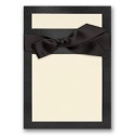 Treasured Gems - Onyx & Antique White - DIY Invitation Kit