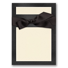 Treasured Gems - Onyx & Ecru - DIY Invitation Kit