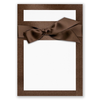 Treasured Gems - Tiger's Eye & Bright White - DIY Invitation Kit
