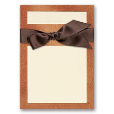 Treasured Gems - Copper & Ecru - DIY Invitation Kit