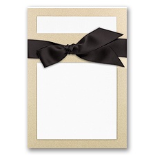 Treasured Gems - Champagne & Bright  White - DIY Invitation Kit