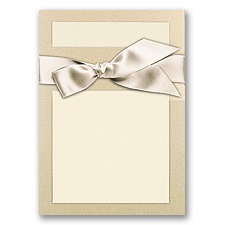 Treasured Gems - Champagne & Ecru - DIY Invitation Kit