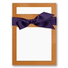 Treasured Gems - Flame & Bright White - DIY Invitation Kit